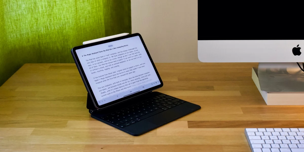 iPad into a Laptop